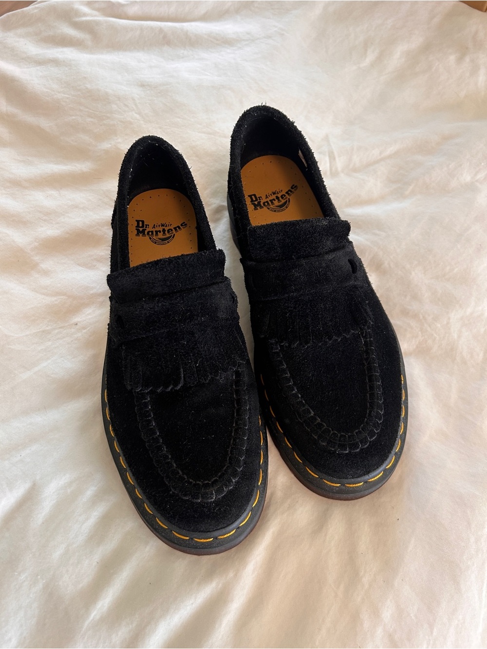 Dr. Martens Black Suede Loafers - Picture 4 of 8